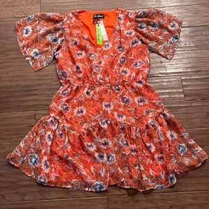 Sam Edelman country paisley Aline dress